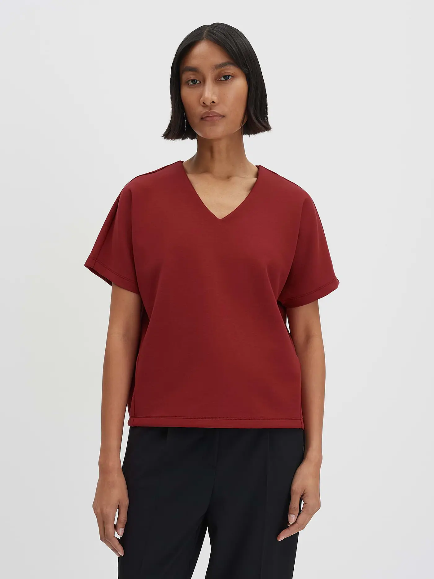 SOMEDAY | T-Shirt ULINDE | dunkelrot